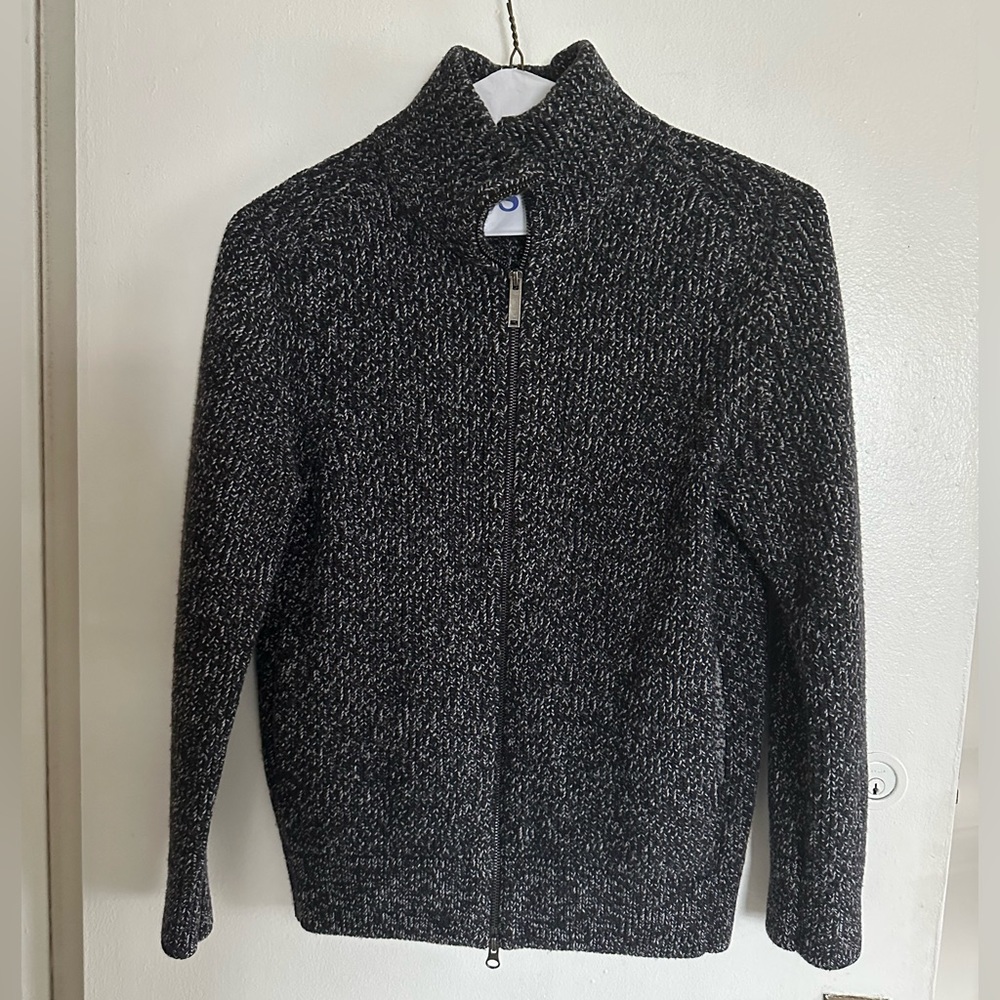 Everlane Fisherman’s Wool Zip Cardigan Sweater Size Medium